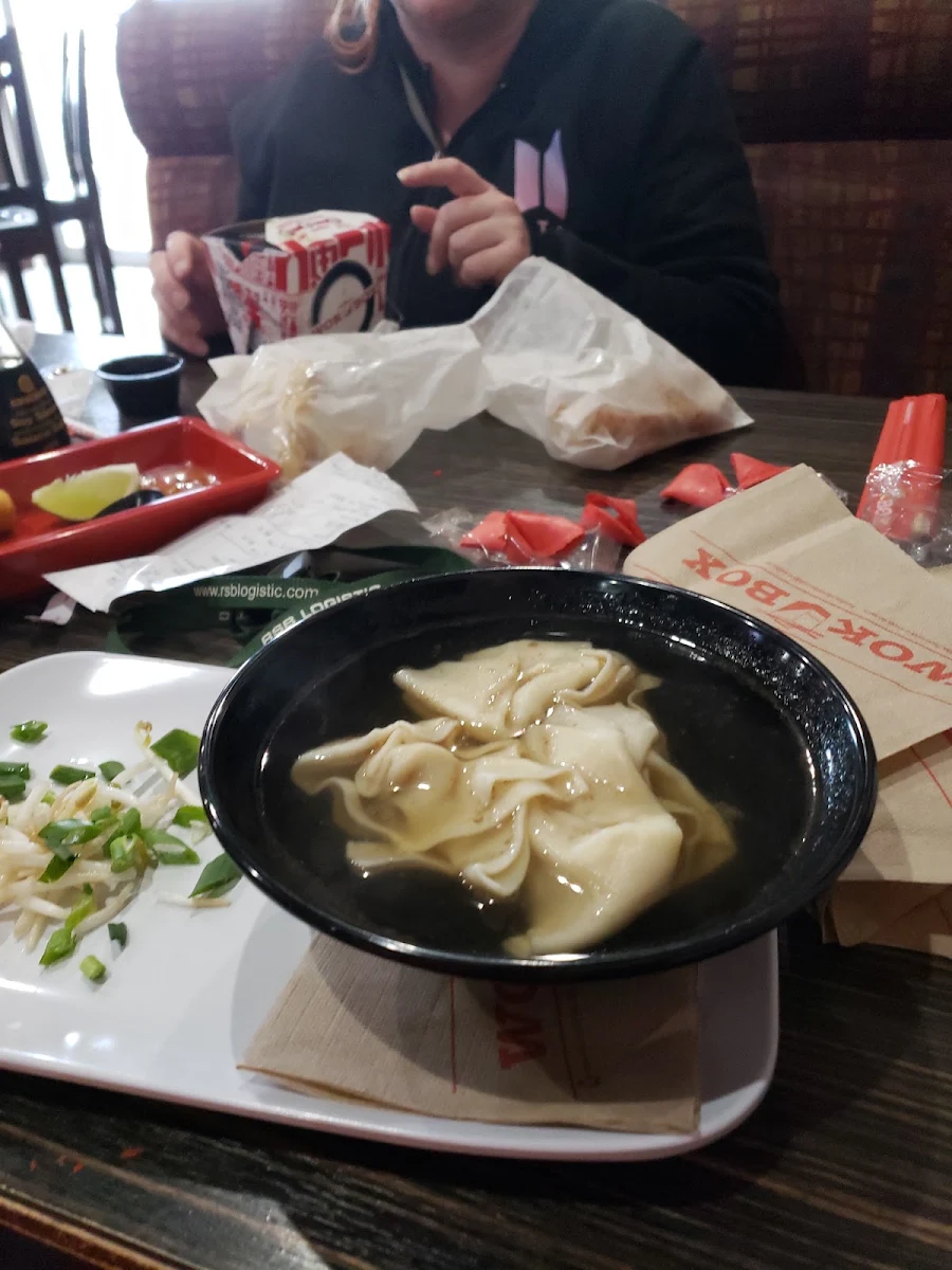 Wonton Noodle Soup, Wok Box - Stone Bridge