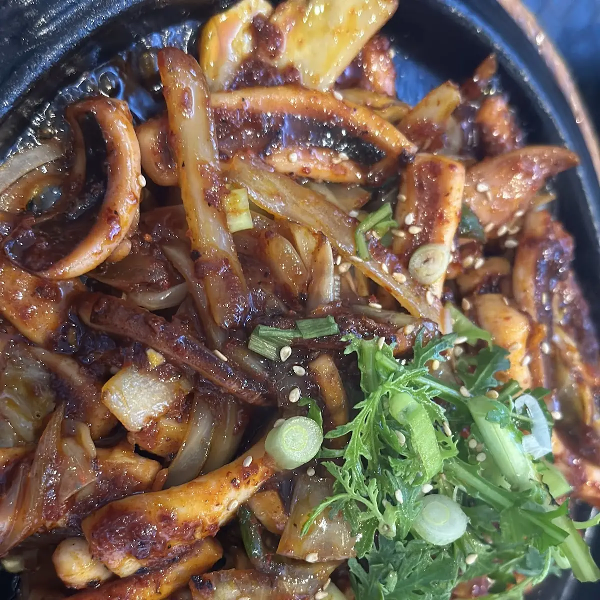 Stir Fried Squid