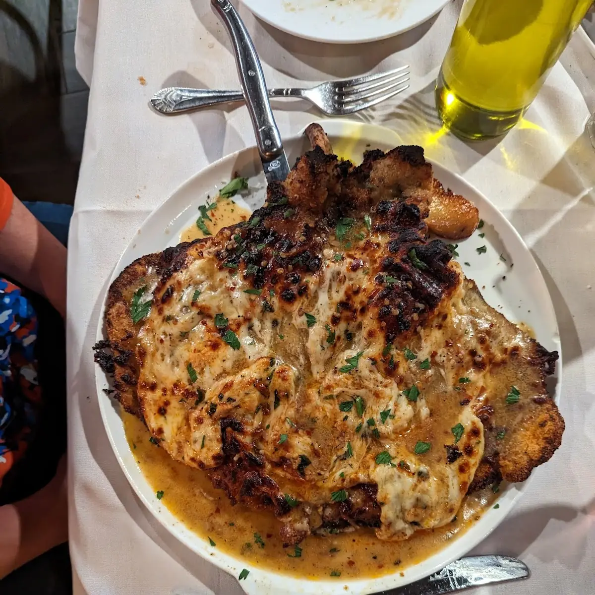 Pork Chop Alla Capri