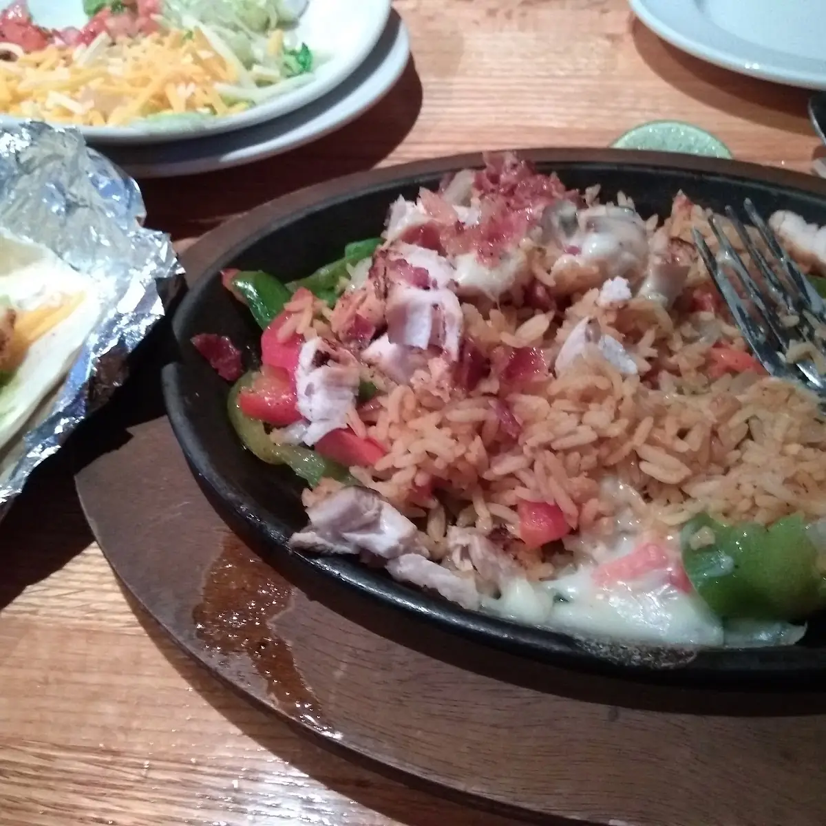 Loaded Chicken Fajitas