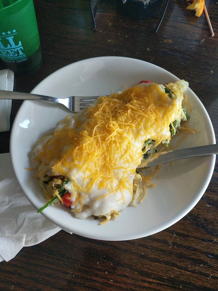 Philly Cheesesteak Omlette