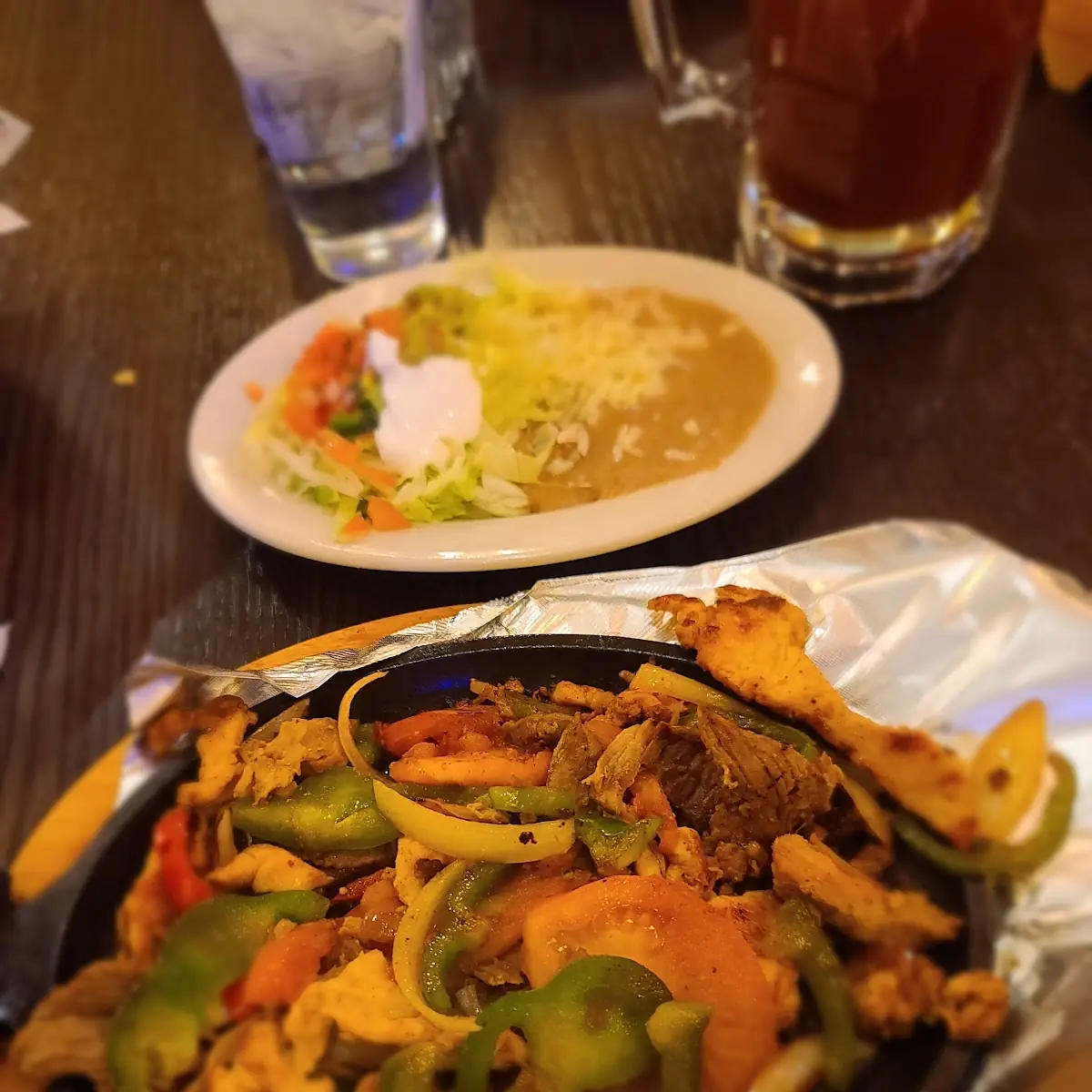 Steak or Chicken Fajitas