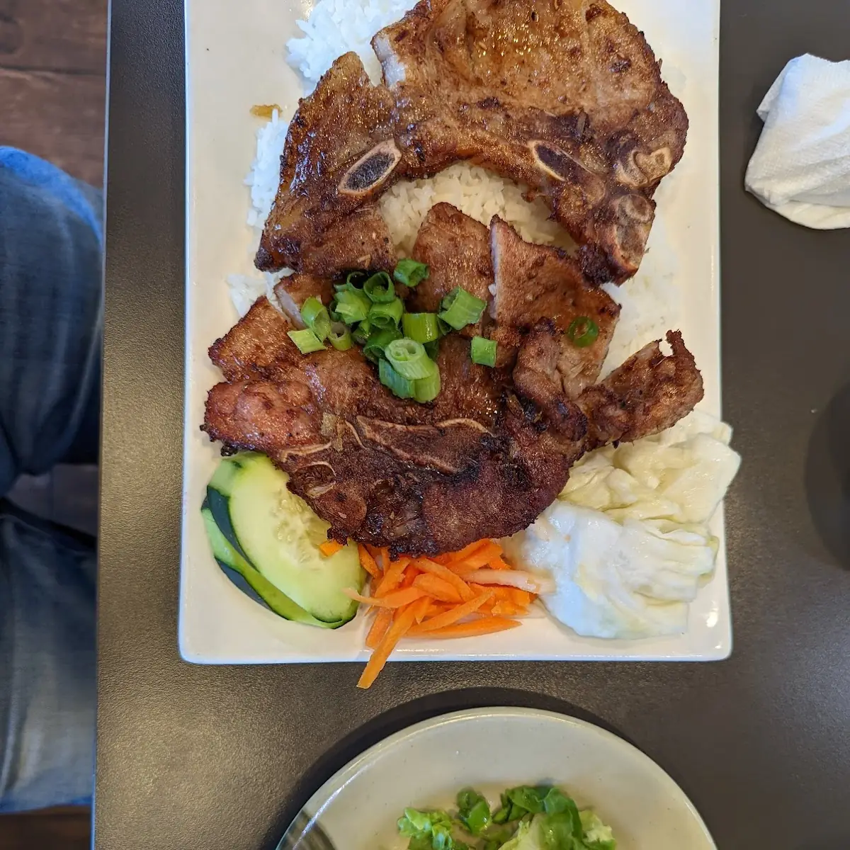 Com Suon Nuong with Tau Hu KY