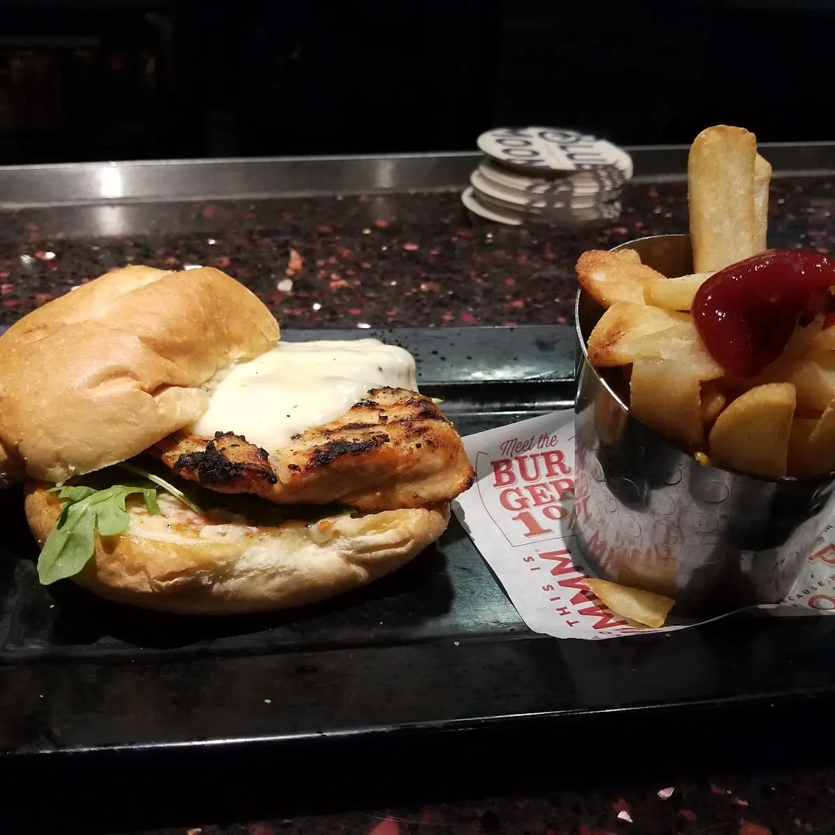 Grilled Chicken Burger