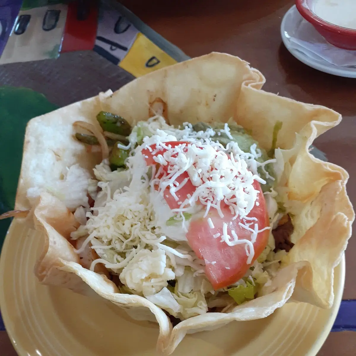 Shrimp Taco Loco Salad