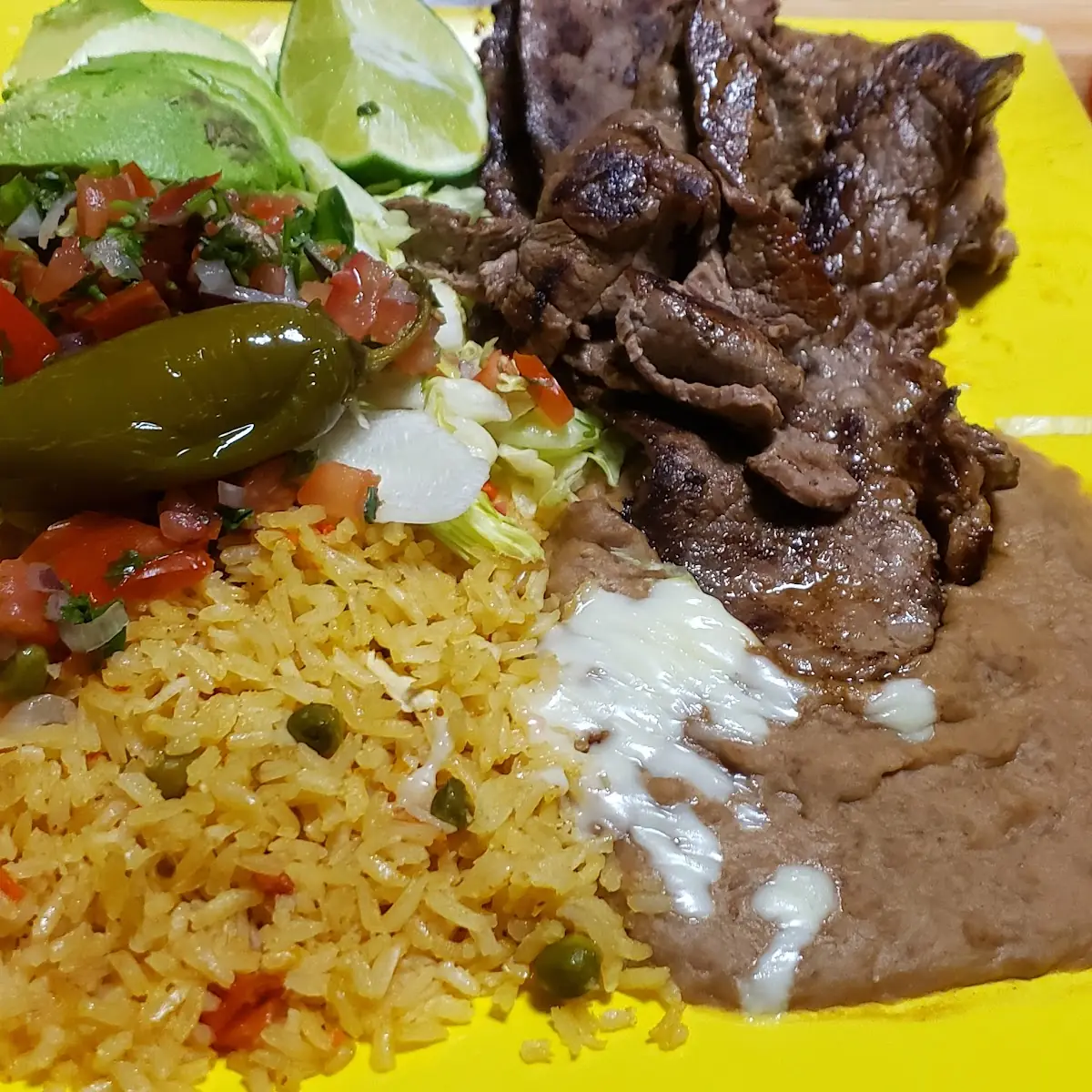 Lunch Carne Asada