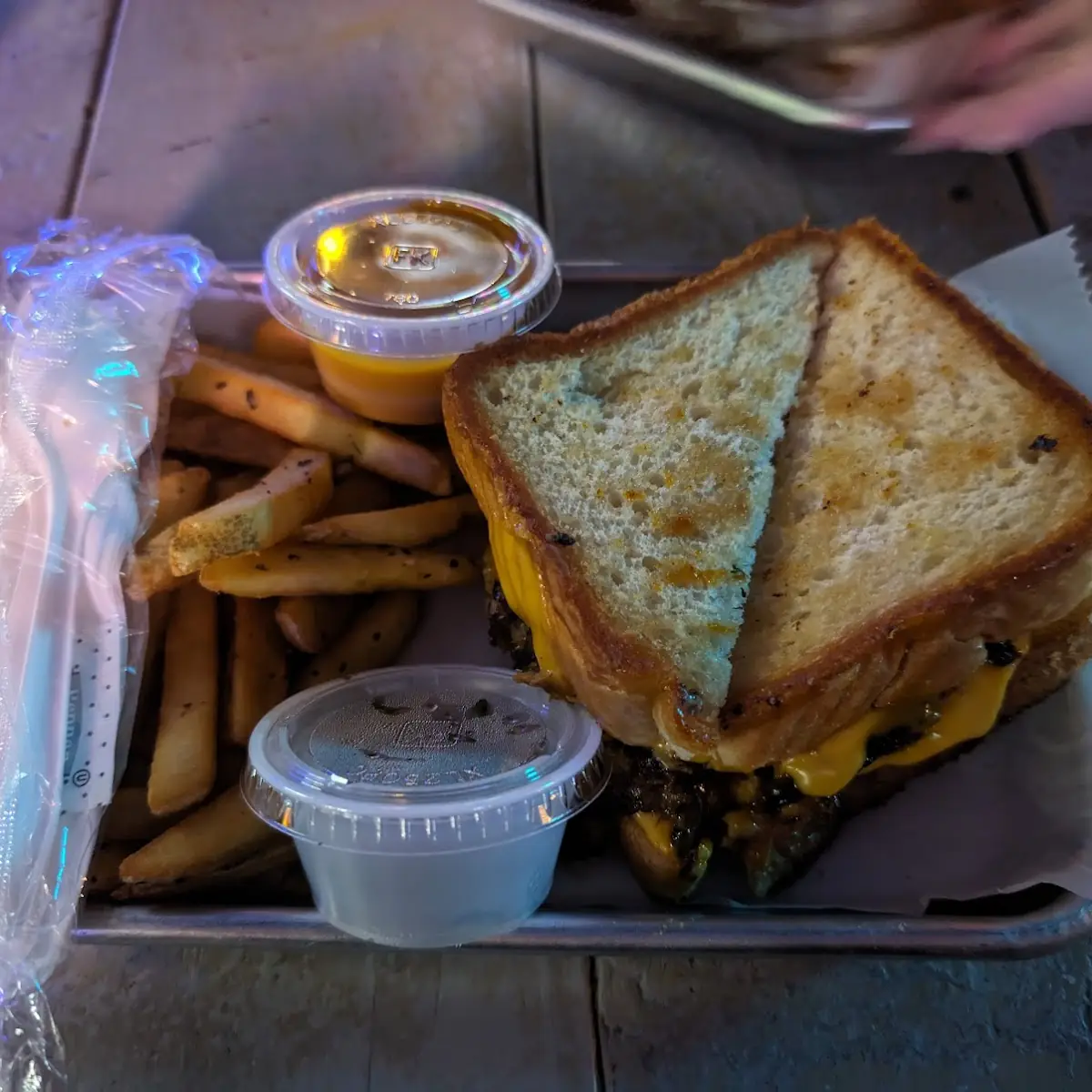 Carolina Burger and Fries