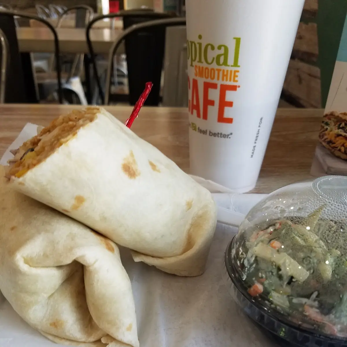 Jerk Chicken Wrap