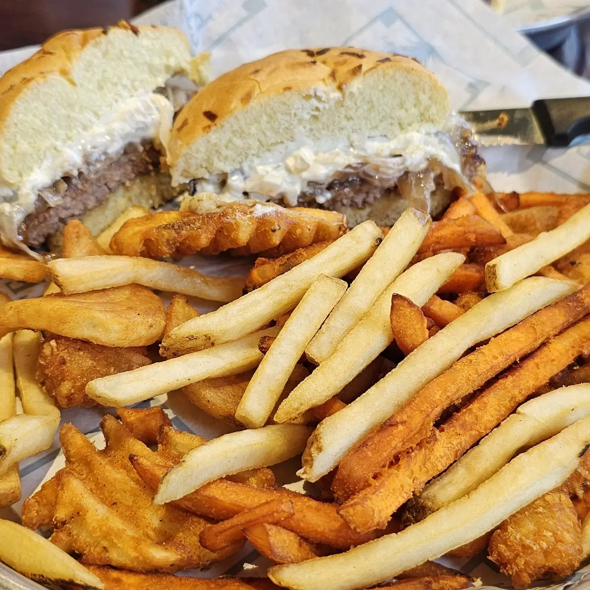 Bre's French Onion Burger