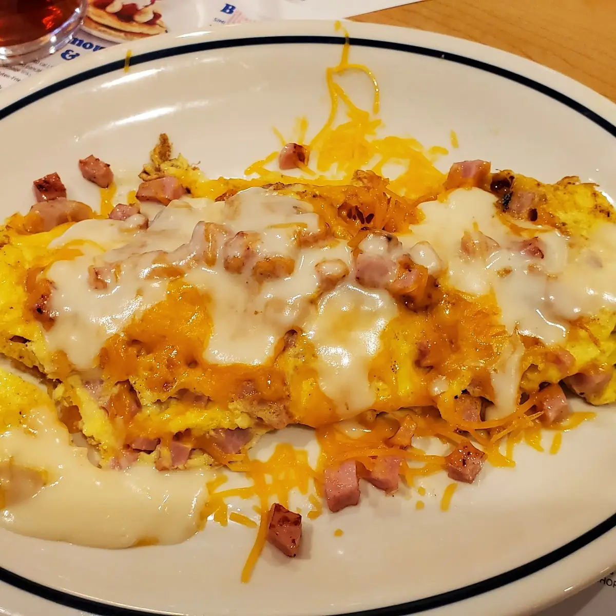 Ham and Cheese Omelette