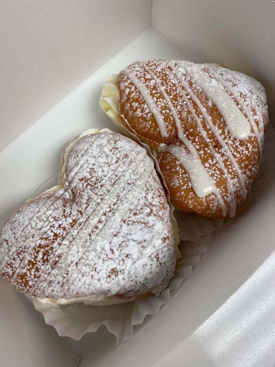 Heart Shaped Donuts