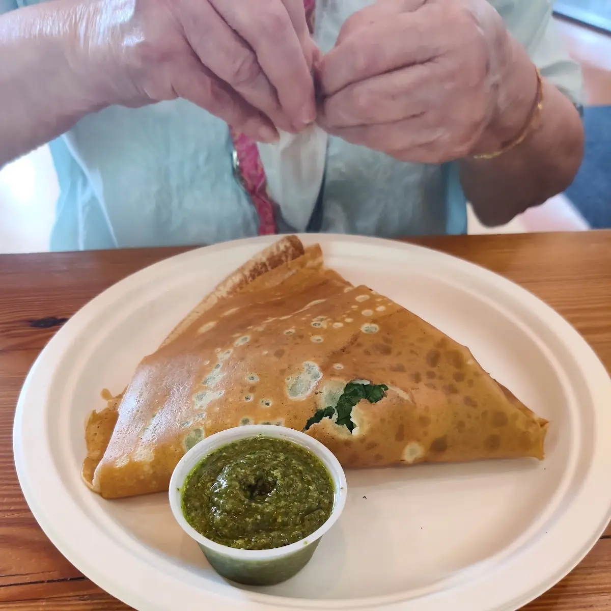 Salmon Crepe