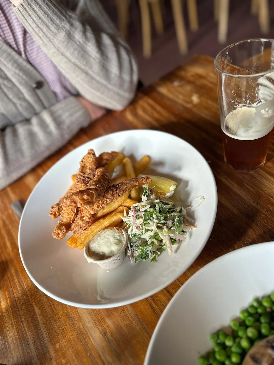 Fish and Chips, The Pig & Whistle Tavern Main Ridge