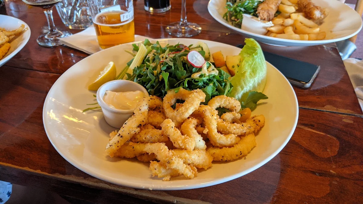 Salt & Pepper Calamari, The Pig & Whistle Tavern Main Ridge