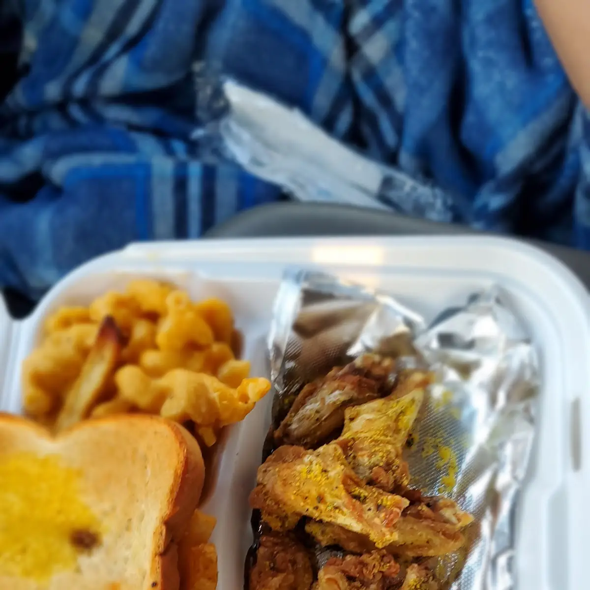 Lemon Pepper Wings and Fries
