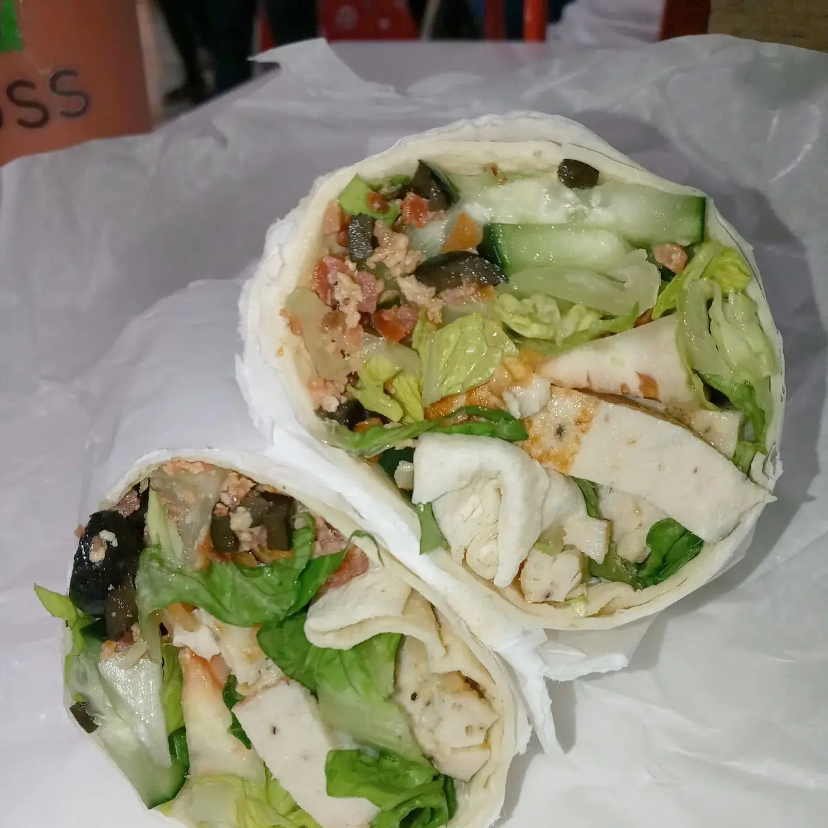 Grilled Chicken Wrap