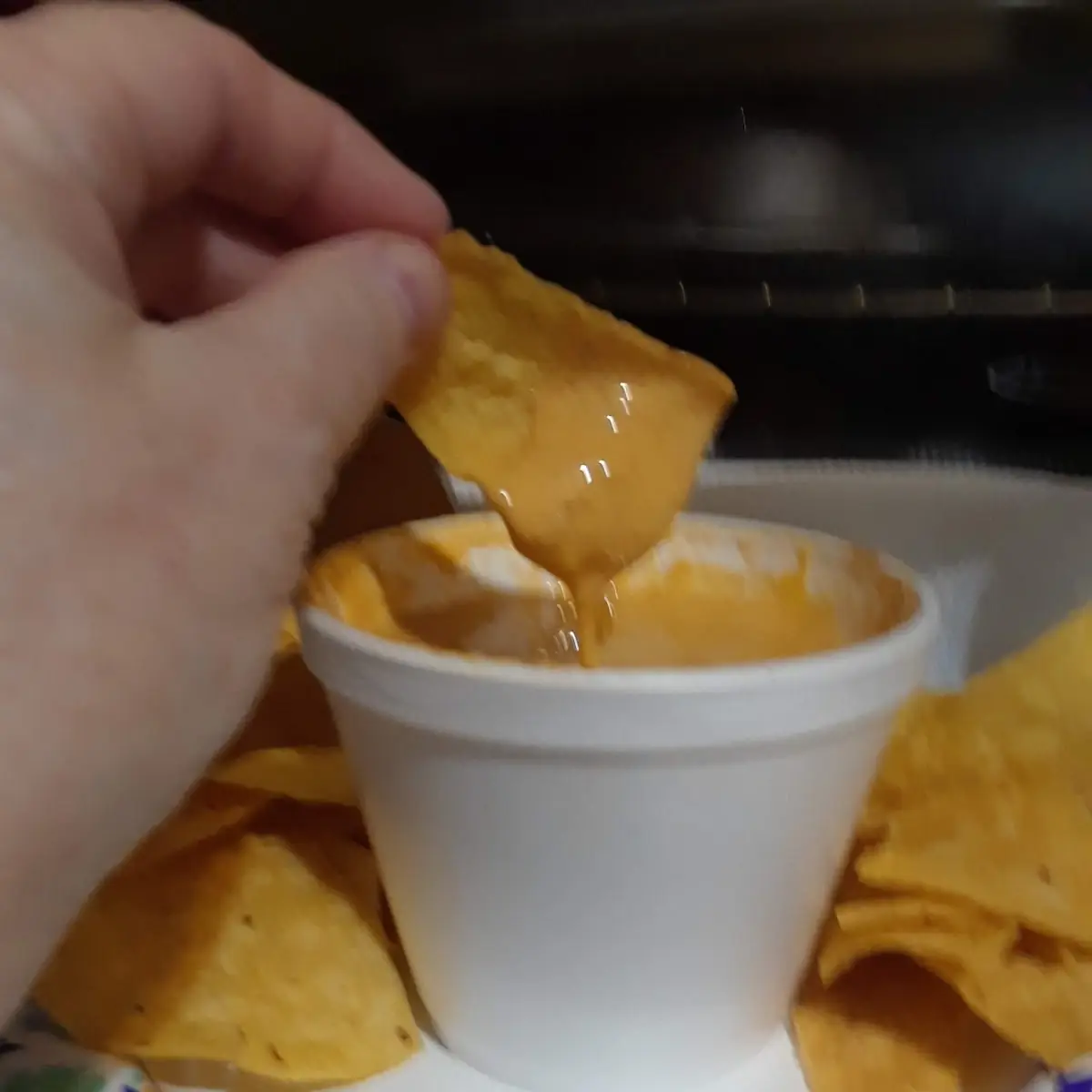 Large Cheese Dip & Chips