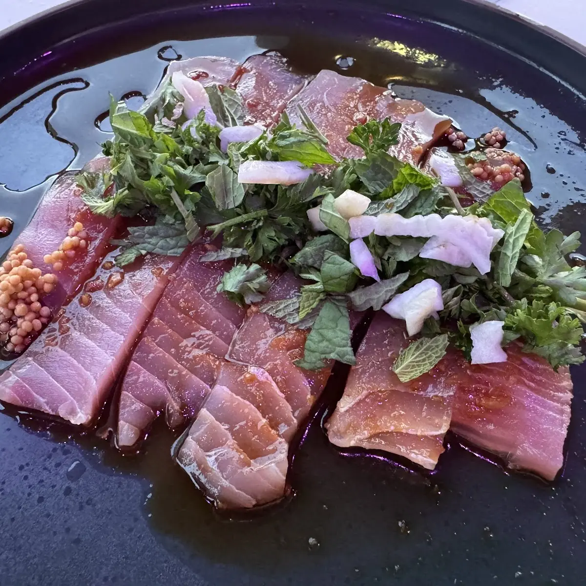 Tuna Carpaccio