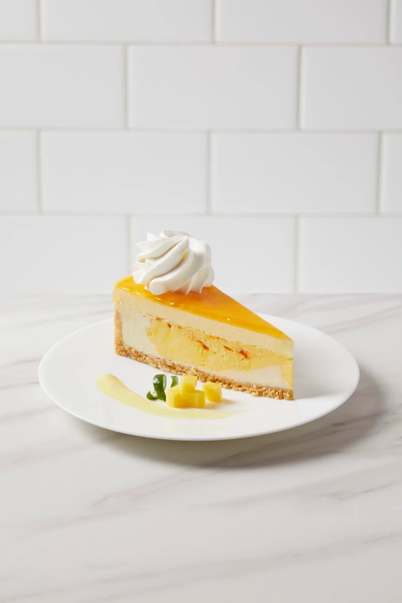 Mango Key Lime Cheesecake