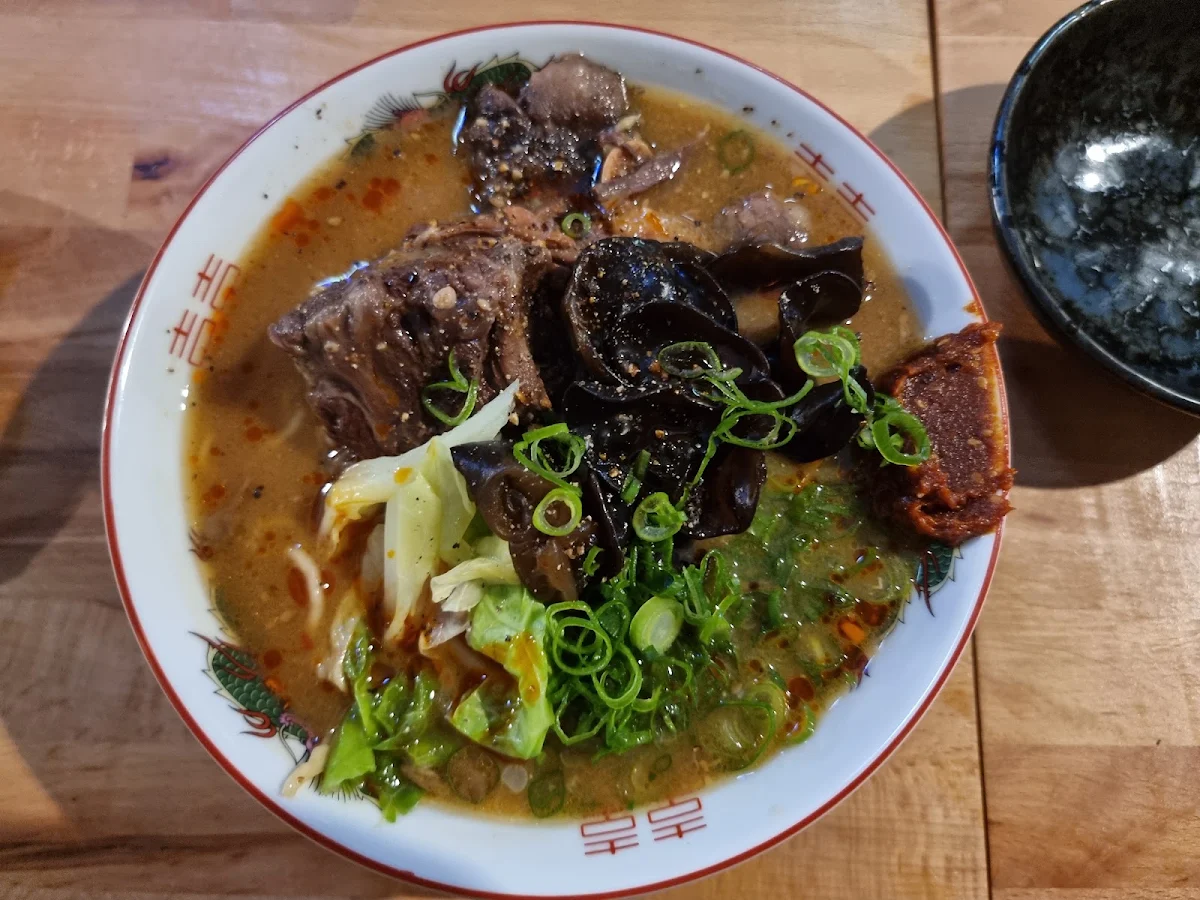 Spicy Miso Oxtail Ramen, New Yamanishi