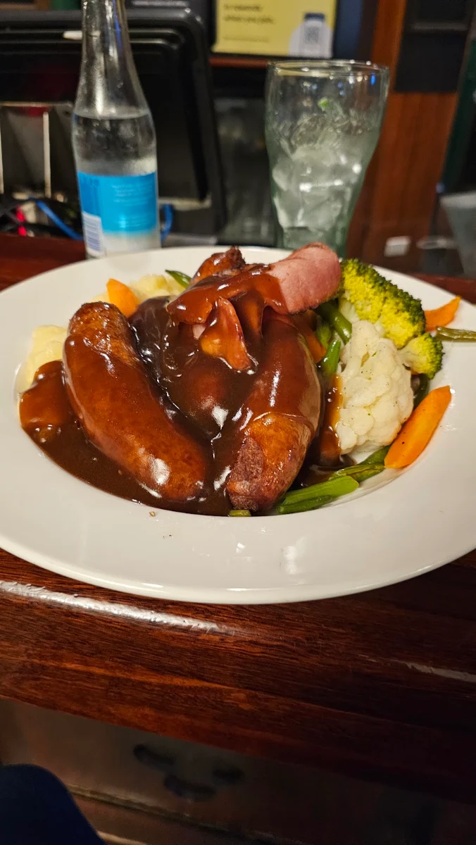 Bangers & Mash GF, Foxy Malone's Irish Pub