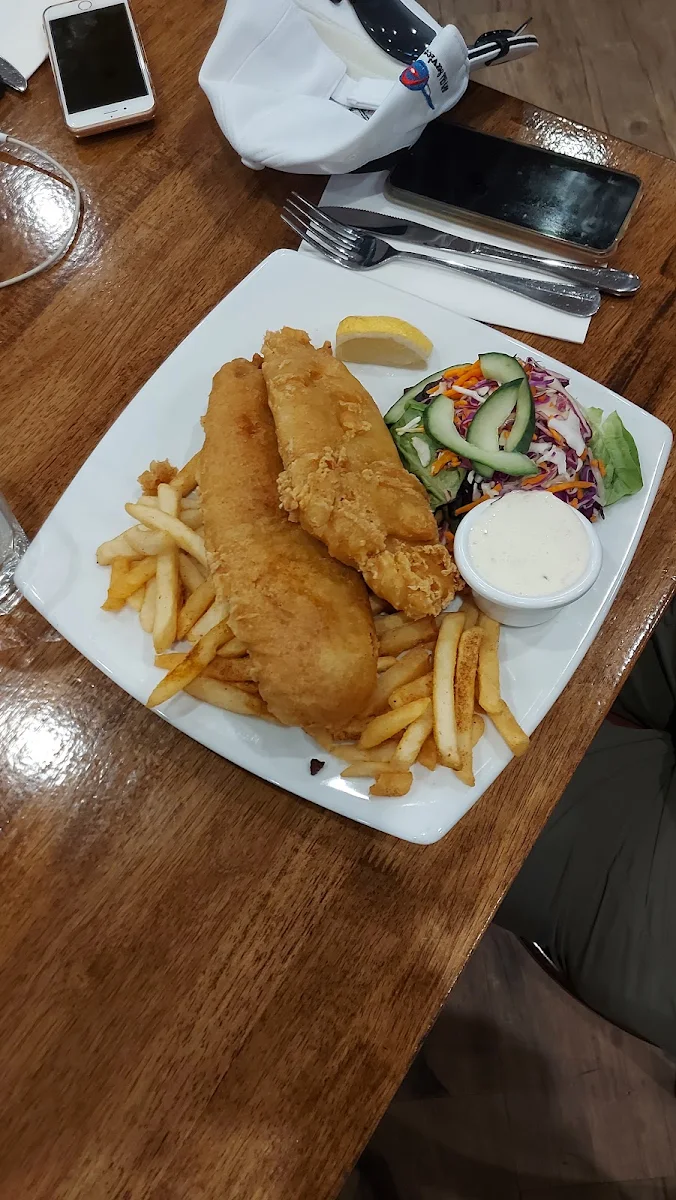 Beer Battered Barramundi, Foxy Malone's Irish Pub
