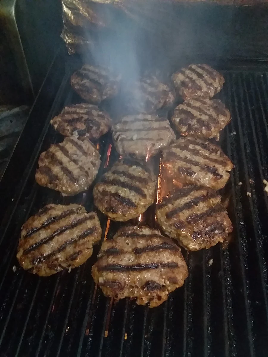 Flame Grilled Burgers, Foxy Malone's Irish Pub