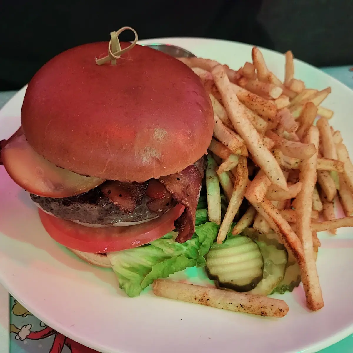 Gouda Bacon Burger