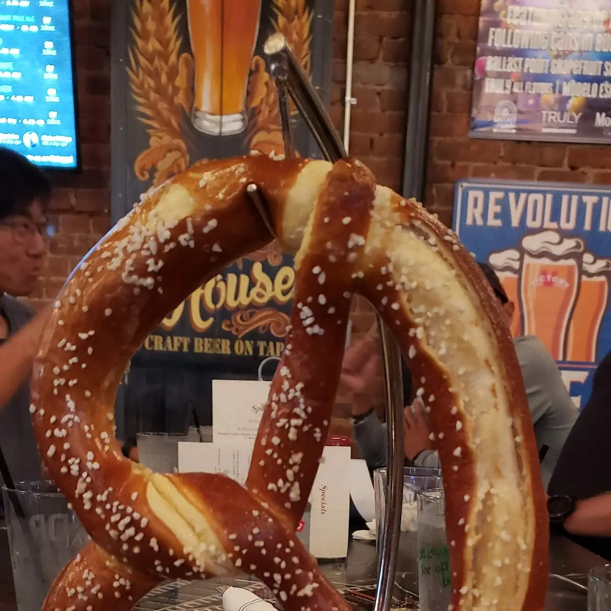 Hot Pretzels and Mustard