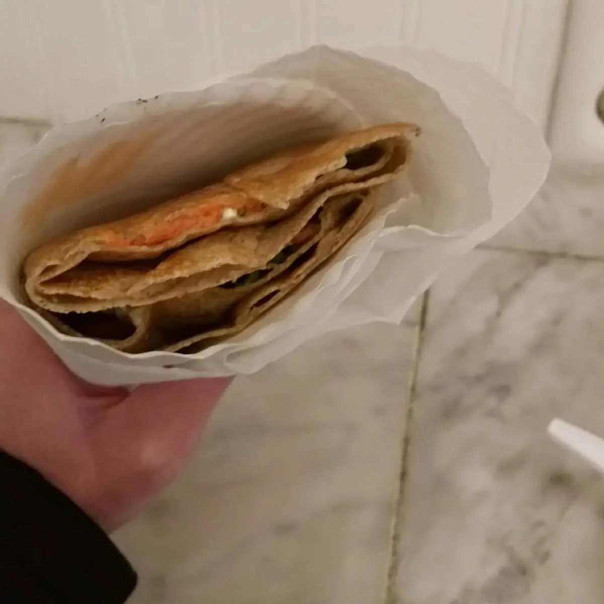 Crêpe with Cream Cheese