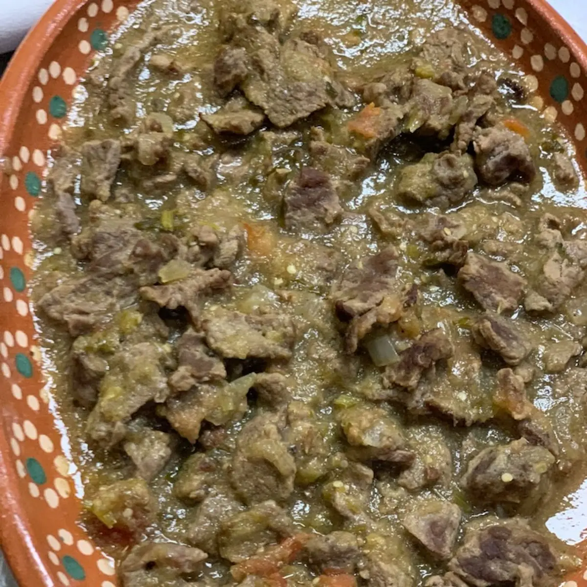 Bistec En Salsa Verde