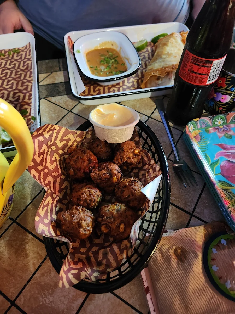 Fritter Bits, Cartel Taqueria - Belco