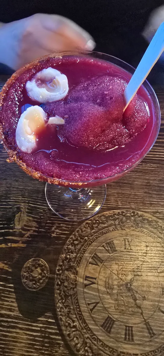 Lychee and Raspberry, Cartel Taqueria - Belco