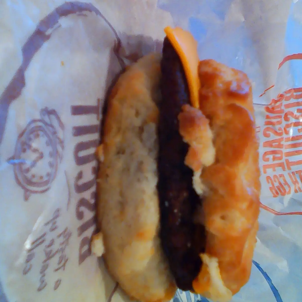 Sausage & Cheese Biscuit