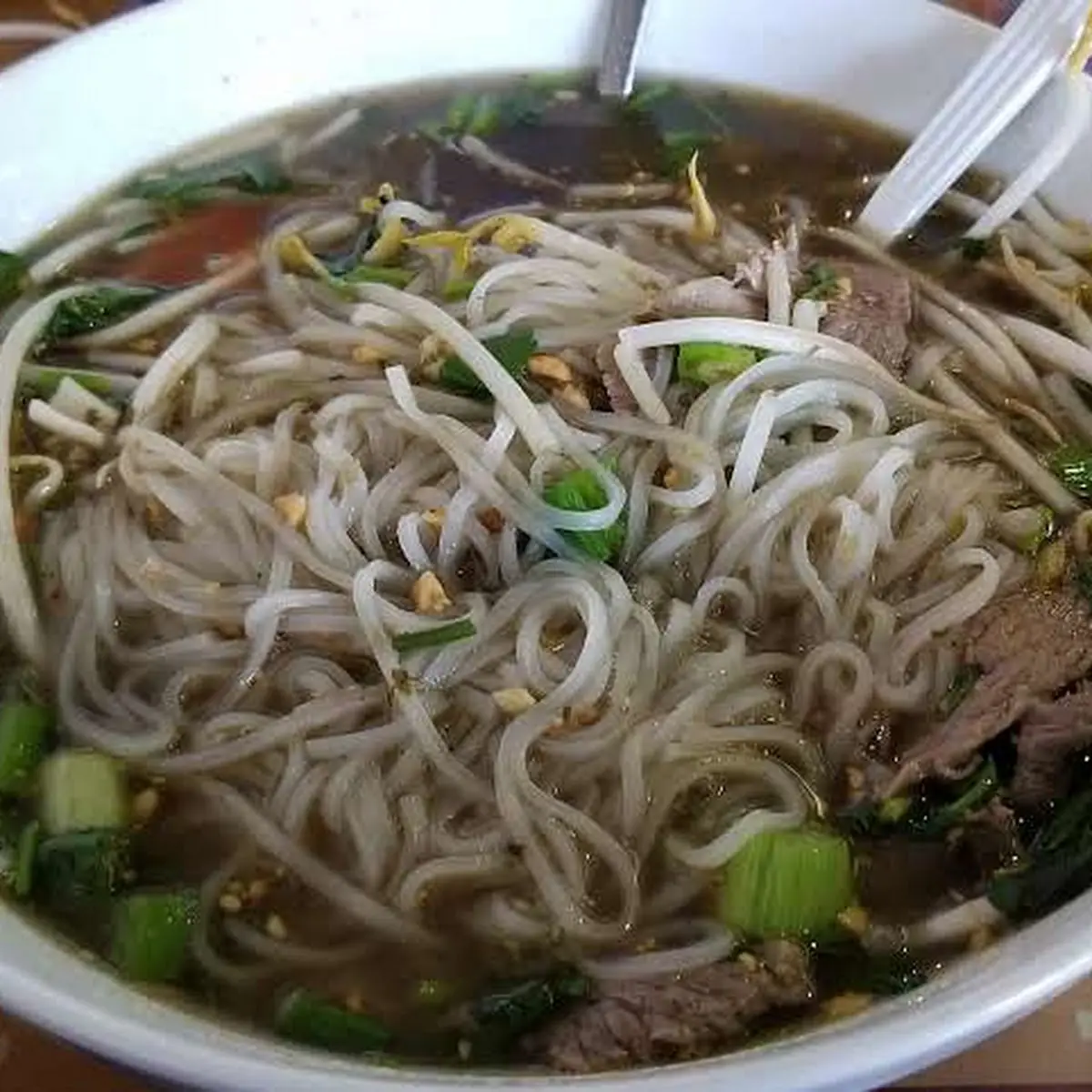 Rice Noodles Soup Pho