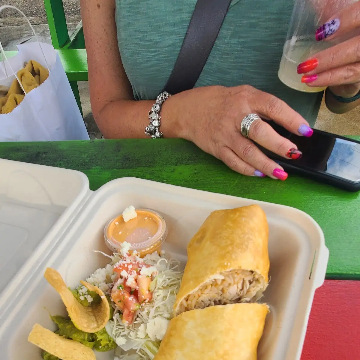Grill Ahi Burrito