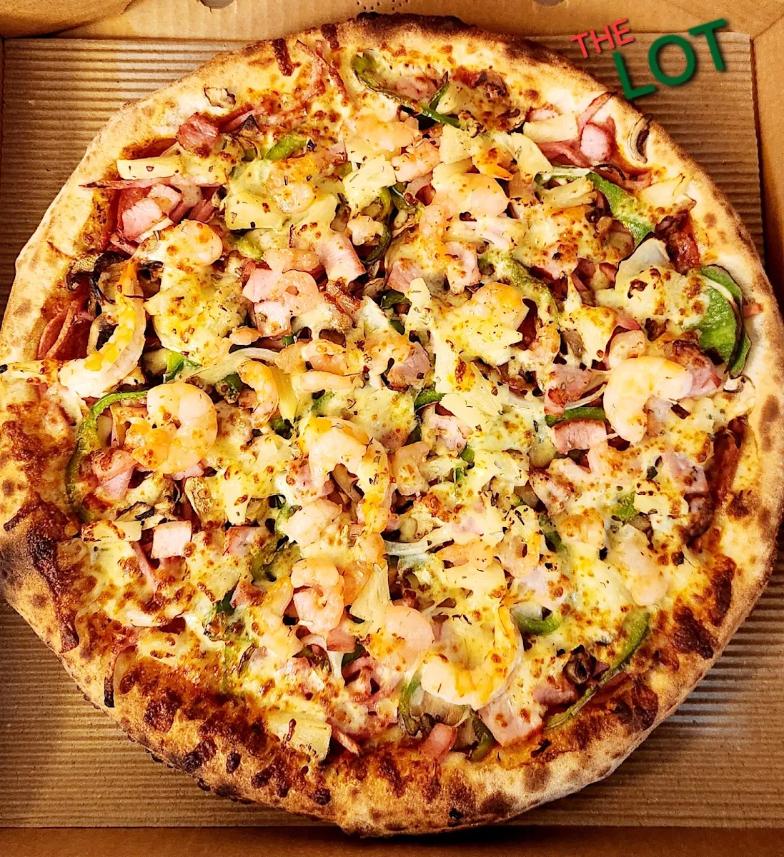 Garlic Prawns Pizza, Pizza Speciale Caroline Springs