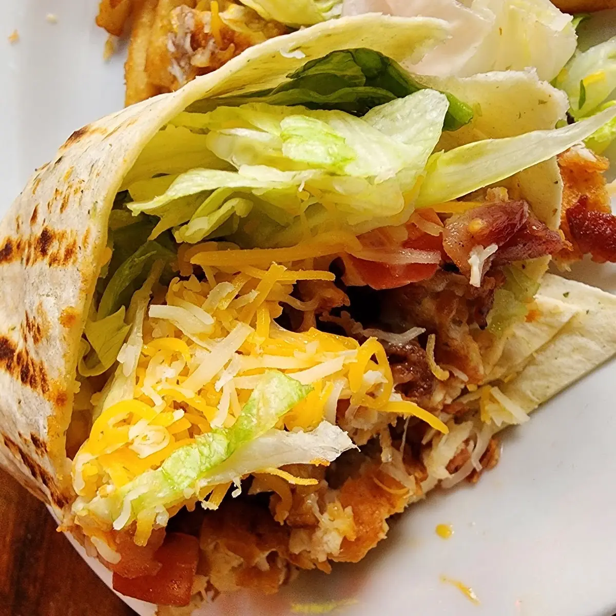 Chicken Bacon Ranch Wrap