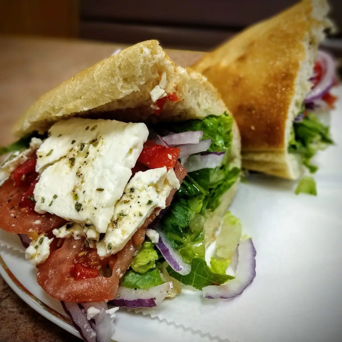 Greek Salad Sub