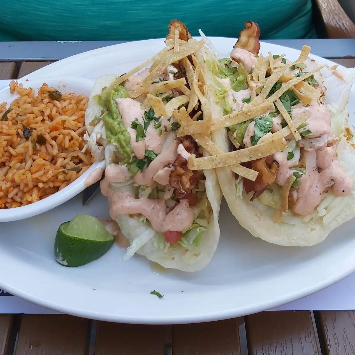 Cabo Chicken Tacos, Lone Star Texas Grill