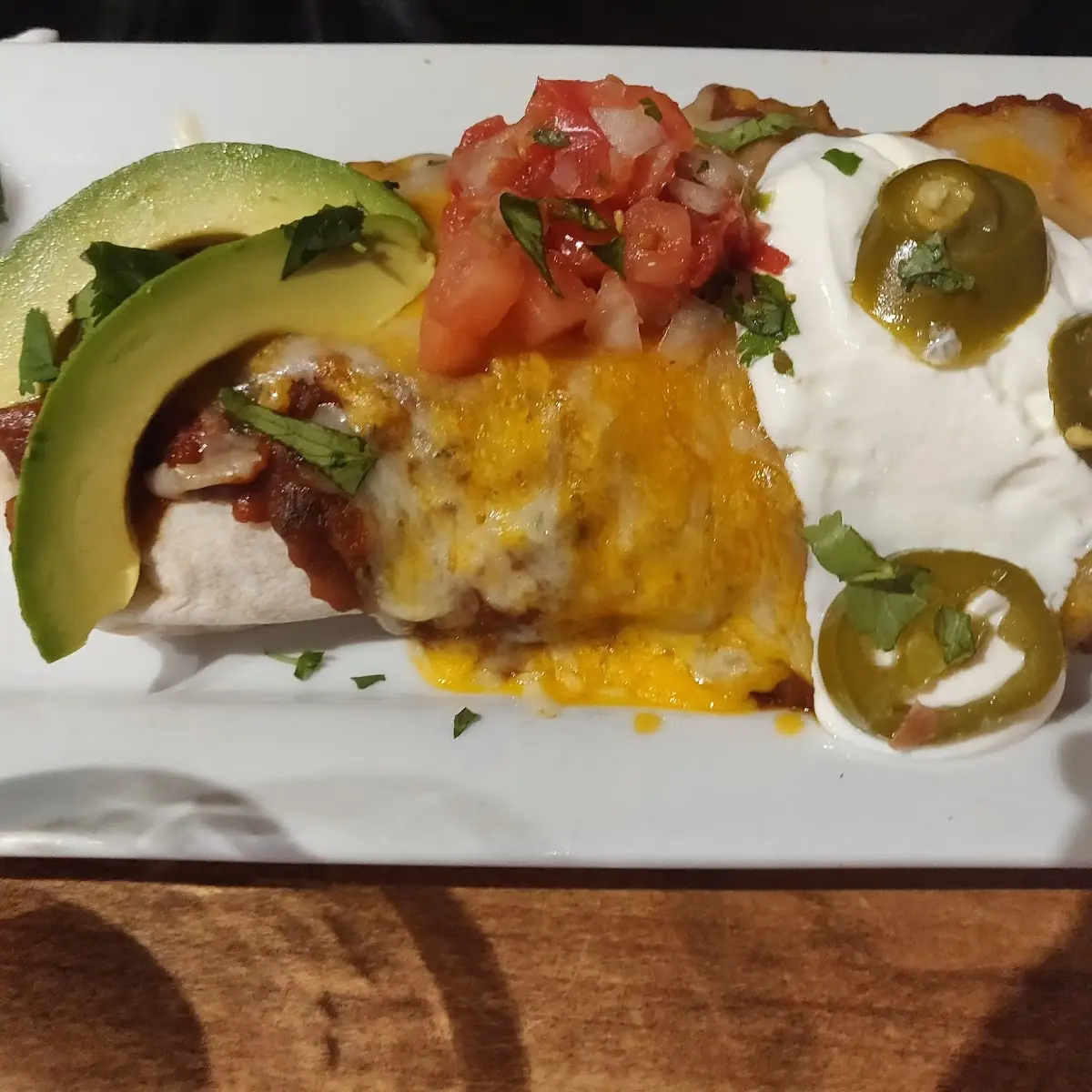 Chicken Enchilada, Lone Star Texas Grill