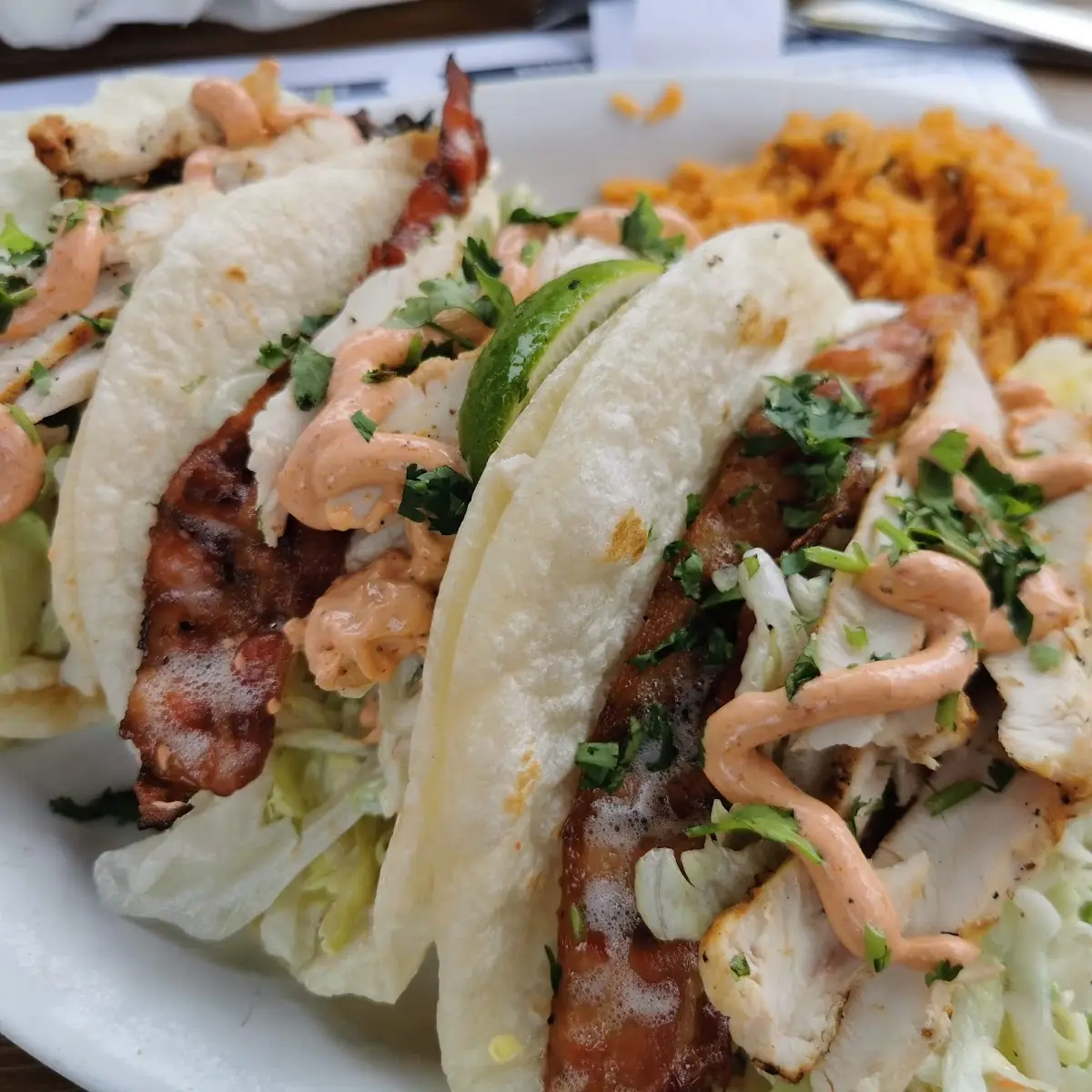 Fish Tacos, Lone Star Texas Grill