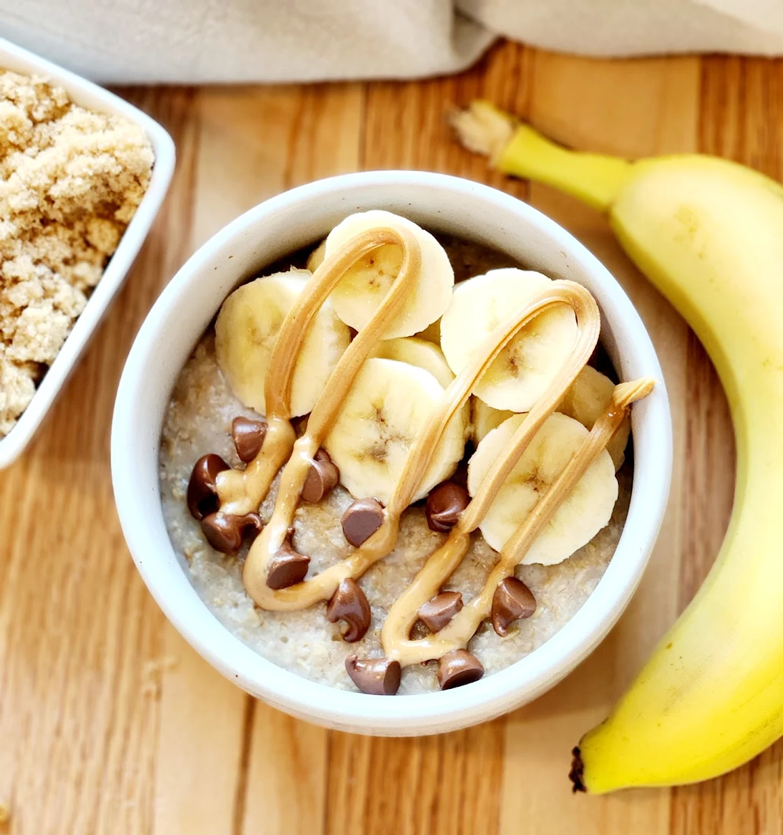 Chunky Monkey Oatmeal Bowl