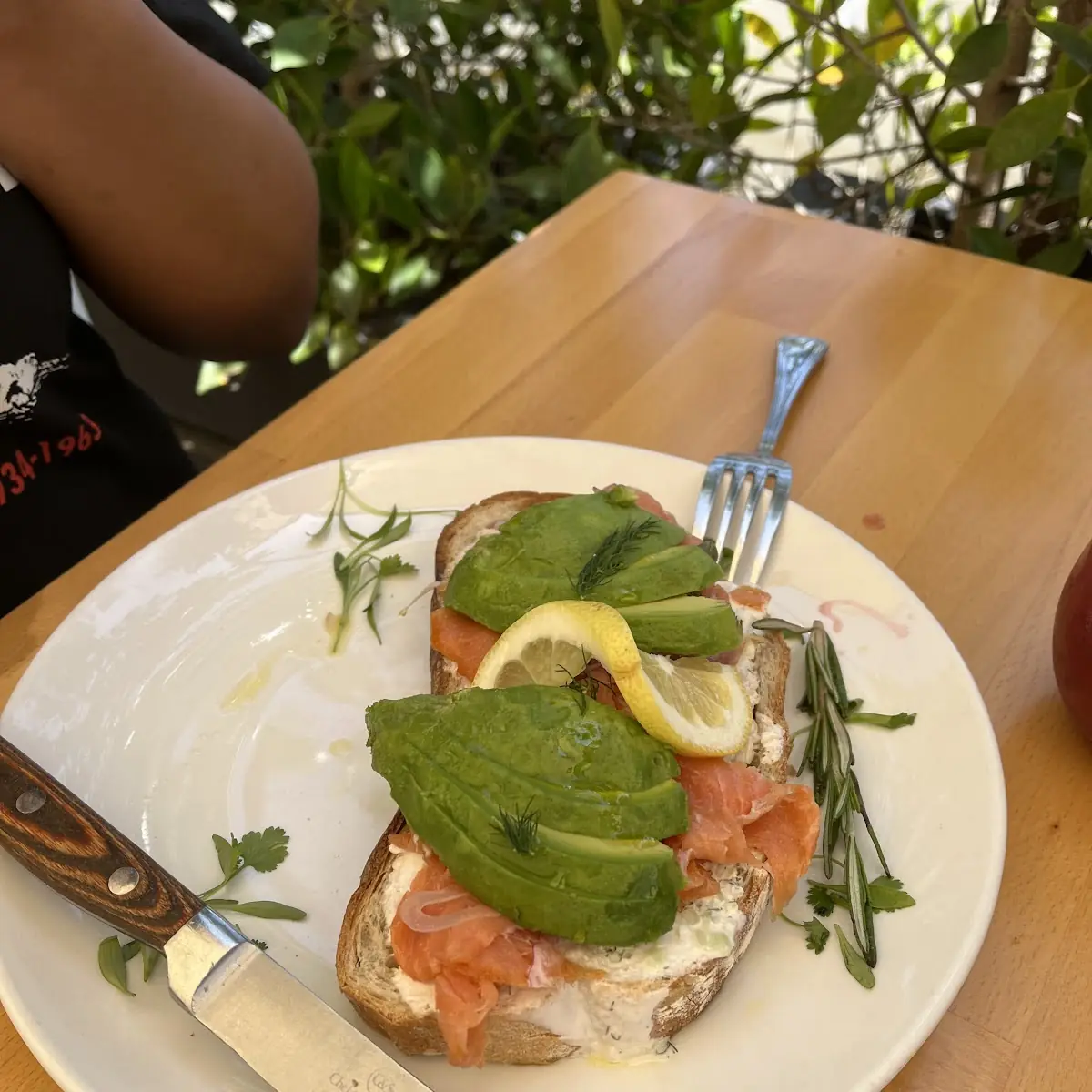 Smoked Salmon Toast