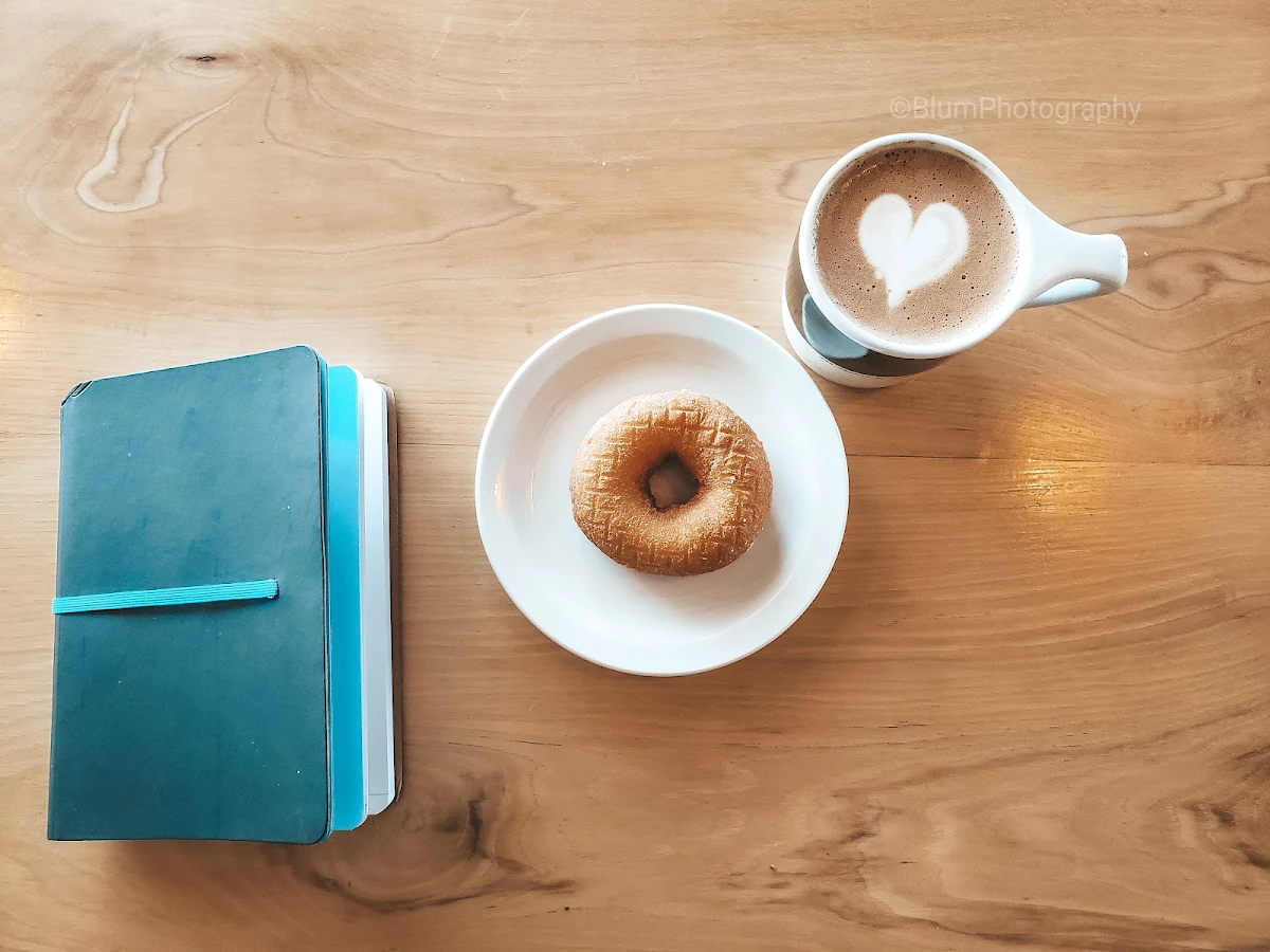 Cafe Mocha and Donuts