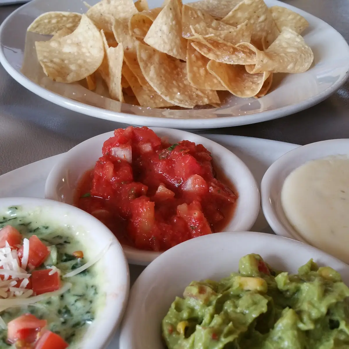 Dip Trio and Chips