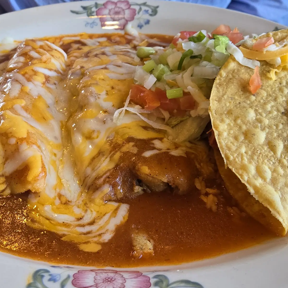Taco Enchilada Plate
