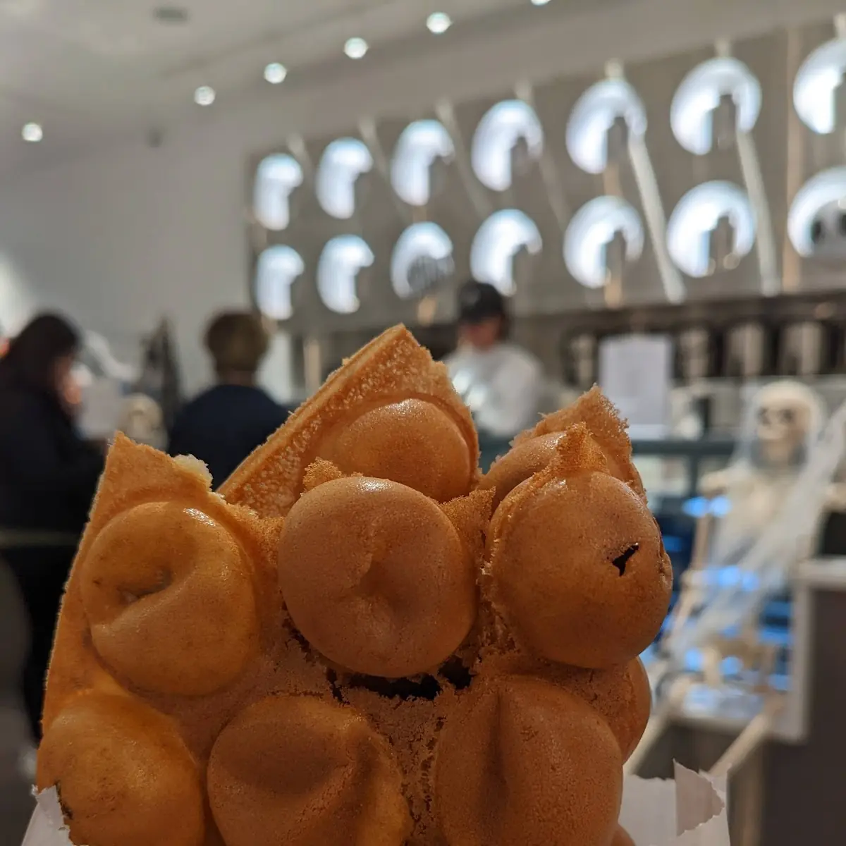 Original Bubble Waffles w Chocolate Chips