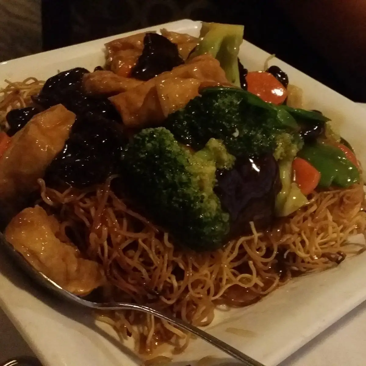 Bean Curd and Assorted Veg Bowl