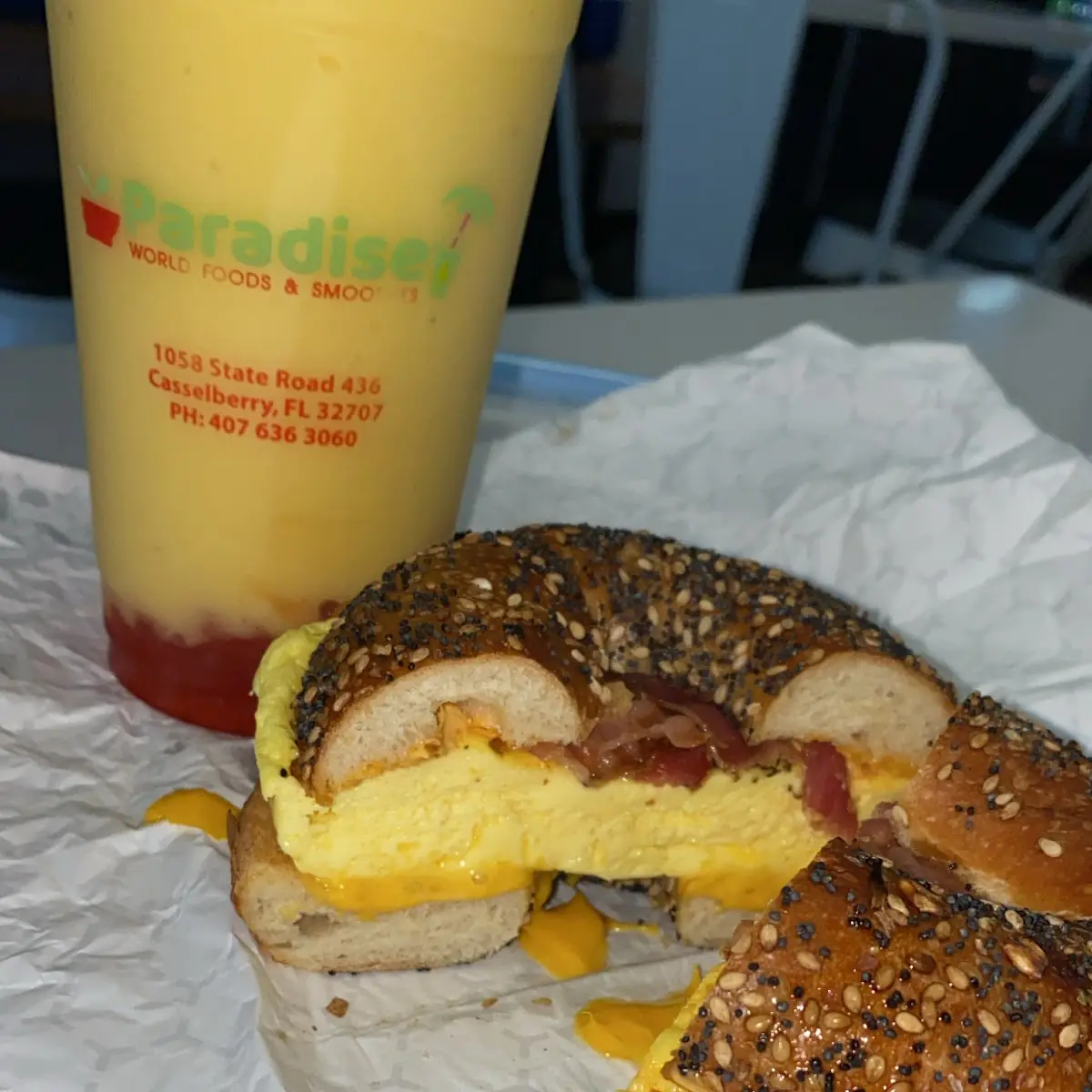 Bacon Egg & Cheese Bagel